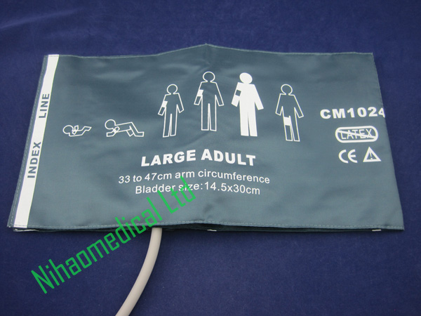 Large-Adult-Single-tube-NIBP-Cuff.